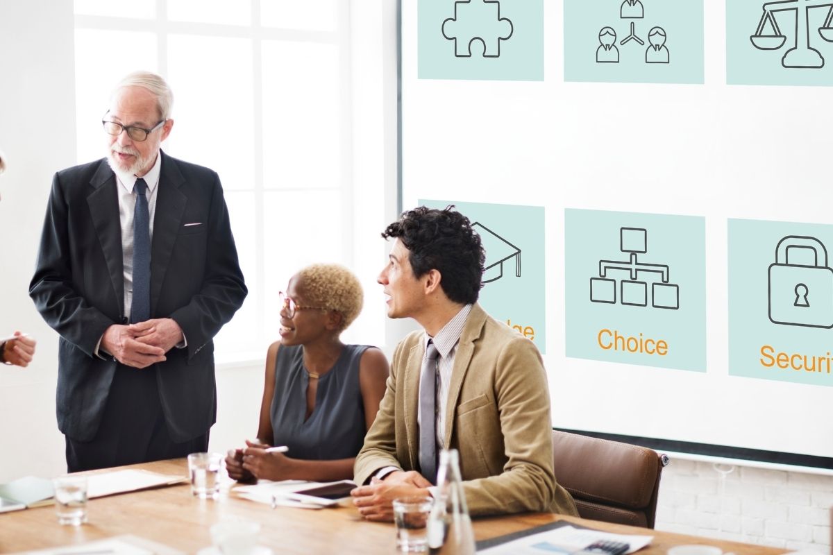 TrustGuard advisory team in client engagement